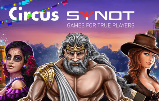 Samenwerking tussen Circus.nl en Synot Games voor casino spellen