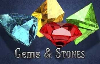 Online videoslot Gems and Stones bij casino's met diamanten van Endorphina als thema