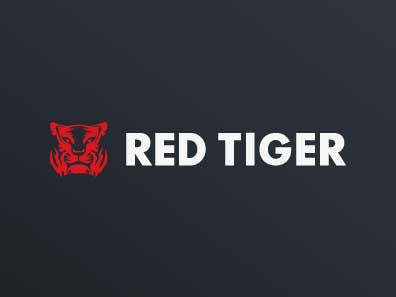 Logo van Red Tiger de bekende casino software ontwikkelaar