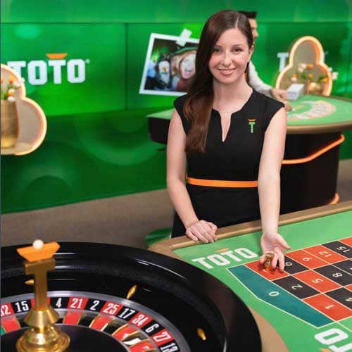 Roulette tafel met live dealer in een Nederlands online casino