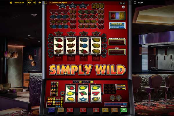 Online gokkast Simply Wild bij een Stakelogic Casino