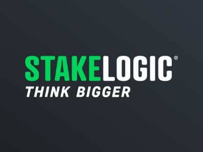 Logo van casino software ontwikkelaar Stakelogic uit Nederland