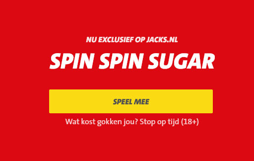 Nu exclusief Spin Spin Sugar spelen bij Jack’s Casino